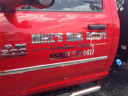 Business Truck Lettering